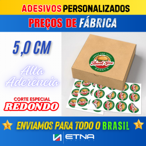 Adesivos Personalizados Adesivo 5x5 cm CMYK/Pantone Impressão Offset Redondo ou Quadrado Em Folhas