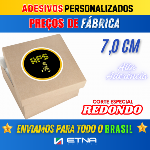 Adesivos Personalizados Adesivo 7x7 cm CMYK/Pantone Impressão Offset Redondo ou Quadrado Em Folhas